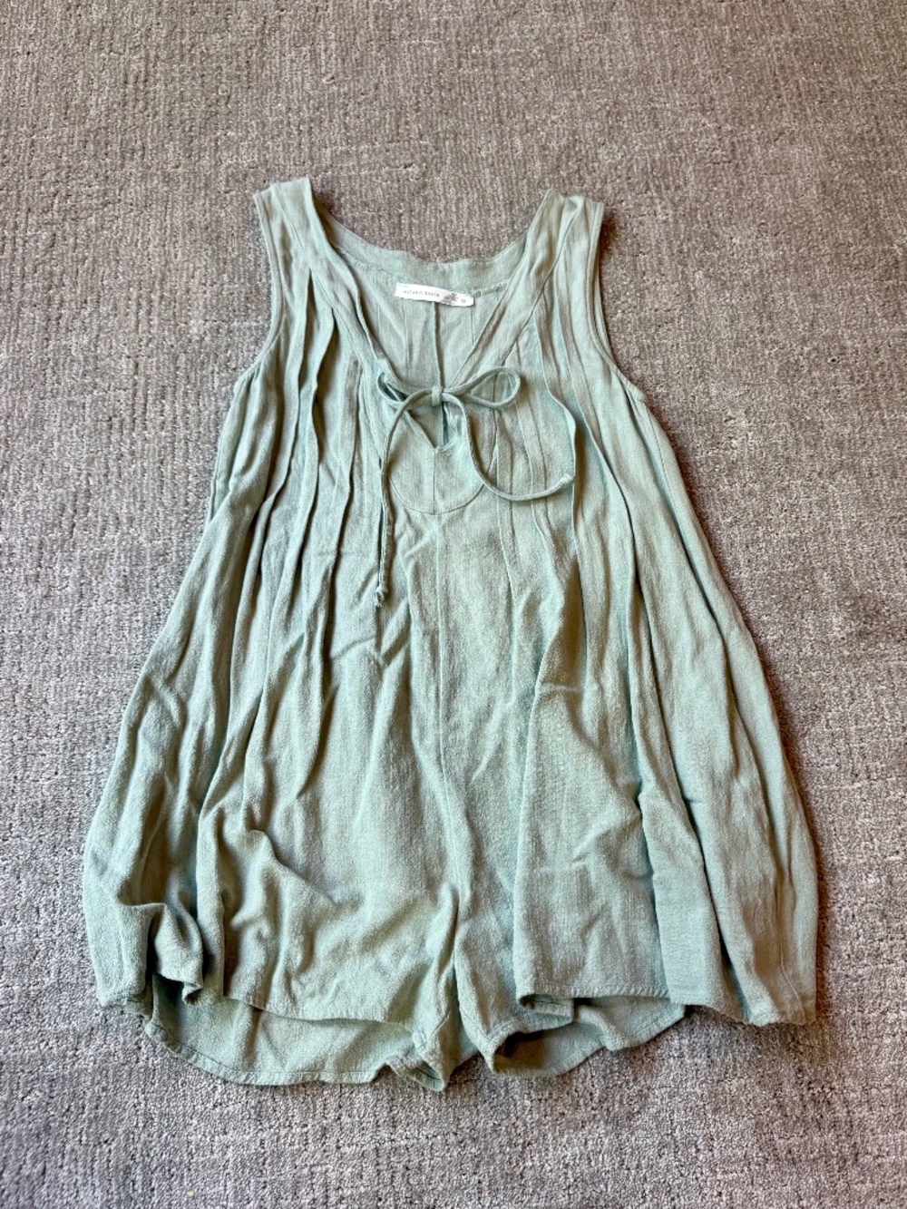 Altar'd State Light Green Romper
